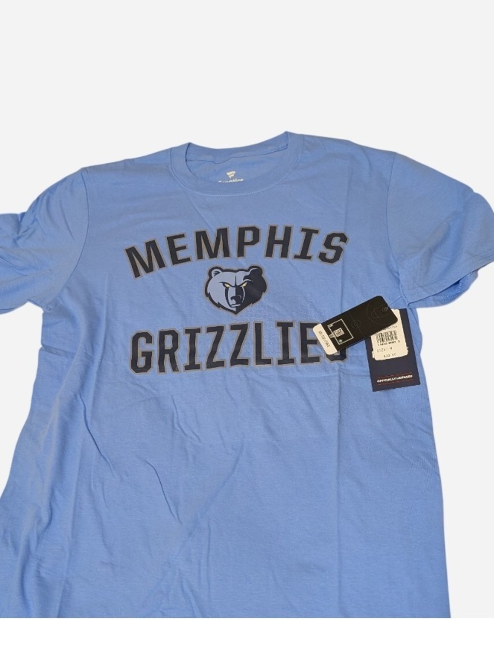 Fanatics Memphis Grizzlies Light Blue Graphic Tee